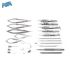 Ophthalmic Cataract Surgical Instrument Set, Pet Microsurgery Instrument Set 4 Ophthalmic cataract surgical instrument set 21-piece for eye microsurgery, autoclavable stainless steel instruments