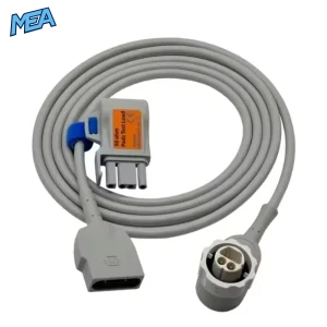 Original Mindray MR6701/MR6702 defibrillator pads cable with 50 ohm test load, P/N 115-006578-00