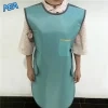 PA07 Dental Lead Vest 0.5mm Pb X-Ray Protective Apron Light Blue Sleeveless Front Protection (S M L XL) 7 PA07 sleeveless lead apron 0.5mm Pb in light blue, front view worn by dental staff