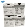 12pcs Pet Specific PDO 3/8 Circle 90CM With Needle 2/0 3/0 4/0 5/0 Round Bodied / Reverse Cutting Animal Cat Dog Pet Care Room 3 12pcs PDO veterinary sutures 3/8 circle reverse cutting needle set 90cm for dog and cat surgery