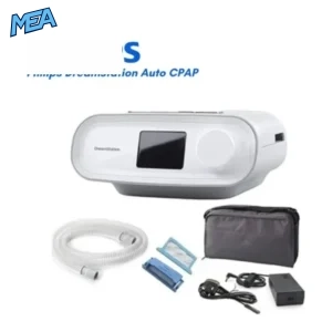 Philips DreamStation Auto CPAP Machine refurbished with hose and travel bag for sleep apnea therapy