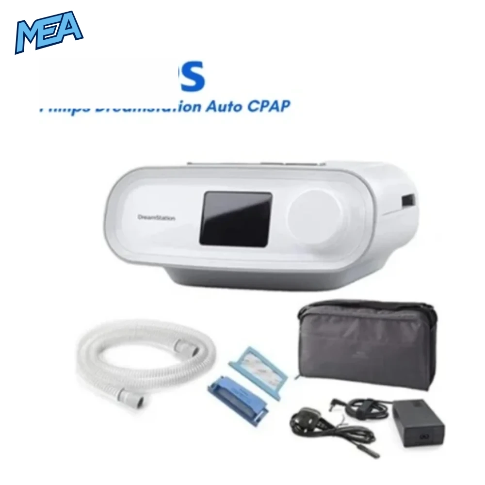 Philips Dreamstation Auto CPAP Machine Automatic (Refurbished) 1 Philips DreamStation Auto CPAP Machine refurbished with hose and travel bag for sleep apnea therapy