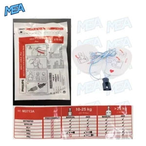 Philips HeartStart M3713A Electrode Pads Multifunction Electrode Pads Adult Child Plus for XL+ MRx FR2 FR3