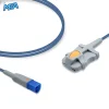 Large Adult Soft Tip SpO2 Sensor 3.0m for Philips M1191AL Reusable, Technology: Fast