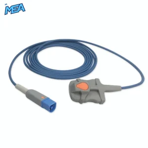 Adult Soft Tip SpO2 Sensor 3.0m for Philips M1191BL Reusable, Technology: Fast view 2