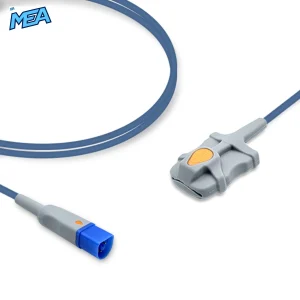 Adult Soft Tip SpO2 Sensor 3.0m for Philips M1191BL Reusable, Technology: Fast