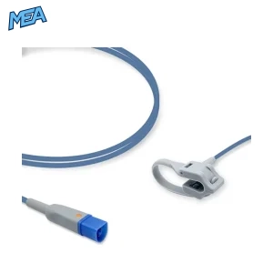 Philips M1193B neonate wrap SpO2 sensor with 1.0m cable and FAST 8-pin connector