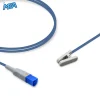 Adult Ear Clip SpO2 Sensor 2.0m for Philips M1194A Reusable, Technology: Fast 5 Adult Ear Clip SpO2 Sensor 2.0m for Philips M1194A Reusable, Technology: Fast