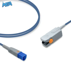 Adult Hard Shell SpO2 Sensor 1.0m for Philips M1196A Reusable, Technology: Fast