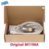 Philips M1196A reusable adult SpO2 finger clip sensor, 8-pin connector
