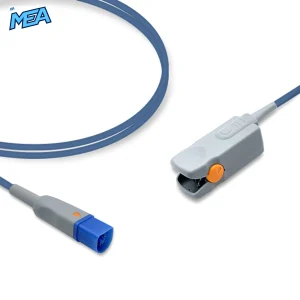 Adult Hard Shell SpO2 Sensor 2.0m for Philips M1196S Reusable, Technology: Fast