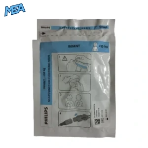 Philips M3504A Infant Multifunction Defibrillator Pads with Barrel Connector - New