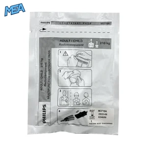 Philips M3718A Adult / Child Radiotransparent Multifunction Defibrillator Pads – New