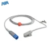 Philips Masimo SET adult ear clip SpO2 sensor with 3.0m cable and 8-pin connector
