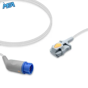 Pediatric Soft Tip SpO2 Sensor 3.0m for Philips Monitors Reusable, Technology: Nellcor Oxismart