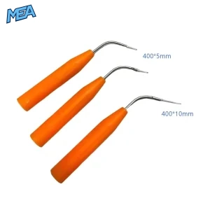 Picasso laser disposable tips 400µm in 5mm and 10mm lengths with orange hubs