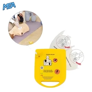 Portable XFT D0009 AED Trainer with LED guidance and voice prompts for realistic emergency training
