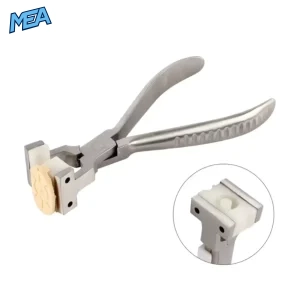 Professional NIDEK eyeglass lens suction pliers stainless iron optical tool for lens handling and processing