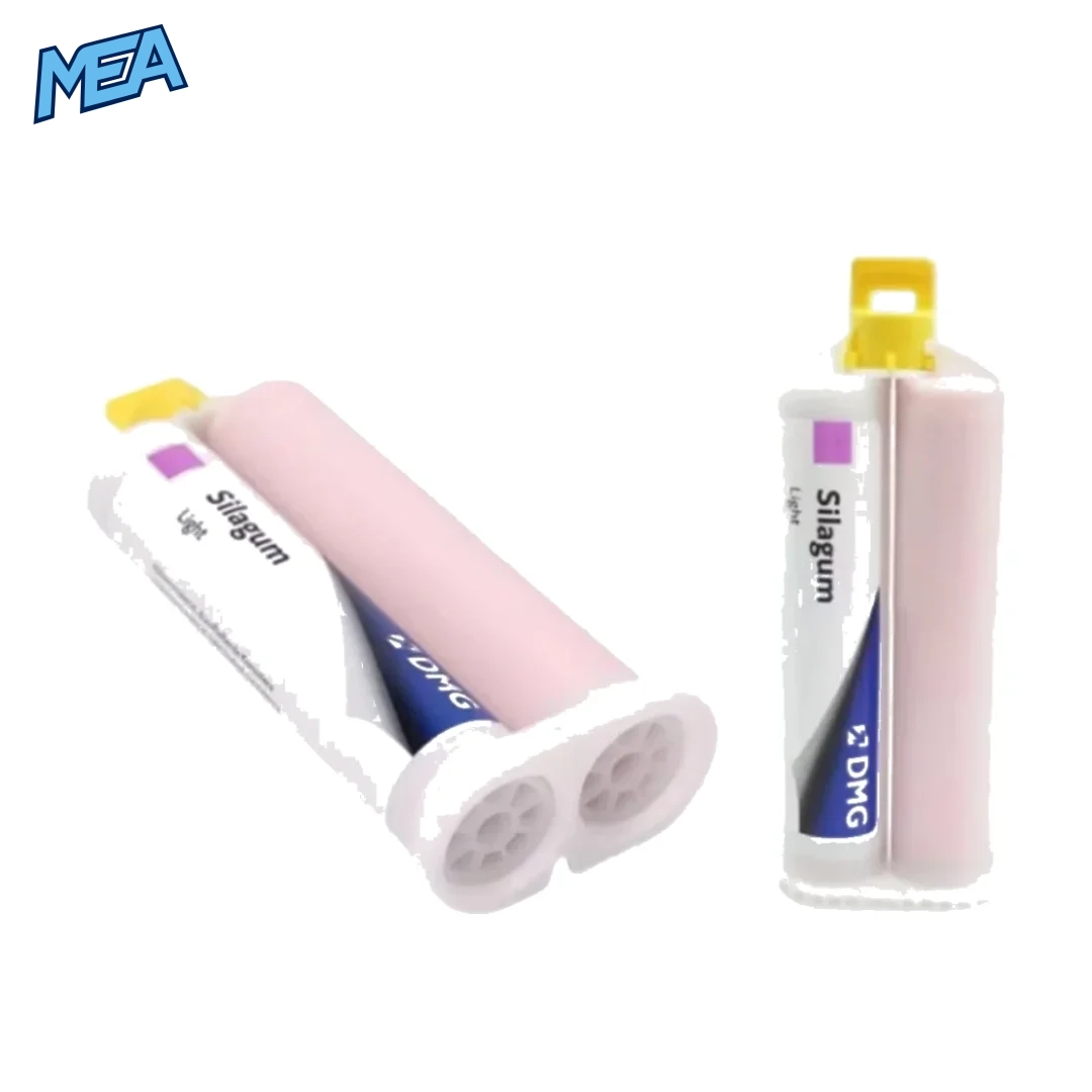 Silagum DMG Dental Silicone Soft Putty A Light-Body VPS Dental Impression Material Kit Heavy Body Rubber Dental Supplies 4 Professional VPS dental impression material with silicone soft putty and light-body wash for accurate dental restorations