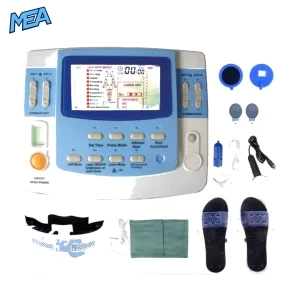 Pulsed Electromagnetic Ultrasound Therapy Machine with TENS EMS Laser 7 Channel Physiotherapy Equipment
