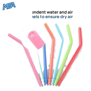 Quad Air-Core Dental Disposable Nozzle Gun Head Tips Compatible with American Style Air Water Syringes