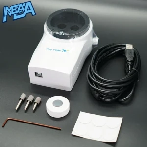Ray Vision Phoenix eye imaging system attached to slit lamp for clinical diagnostics
