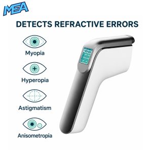 RayVision HAR-1000 handheld autorefractor detecting myopia, hyperopia, astigmatism and anisometropia