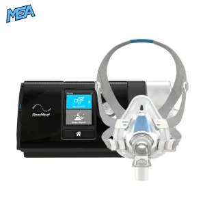 ResMed AirSense 10 Elite CPAP Machine with HumidAir humidifier and mask bundle for sleep apnea therapy