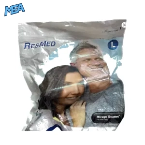 ResMed Mirage Quattro Full Face CPAP Mask Large Size with Silicone Cushion and Adjustable Headgear