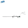 Rigid hysteroscope 30 degree 302mm with sheath and biopsy forceps for gynecology