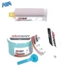 SANDENT Dental Putty Fast Set Soft Elastomeric PVS VPS Impression Material Silicon Hydrophilic 2x 400g/50 ml 5 SANDENT Dental Putty VPS Impression Material Fast Set Soft Elastomeric PVS Silicone 2x400g Light and Heavy Body for Accurate Dental Impressions