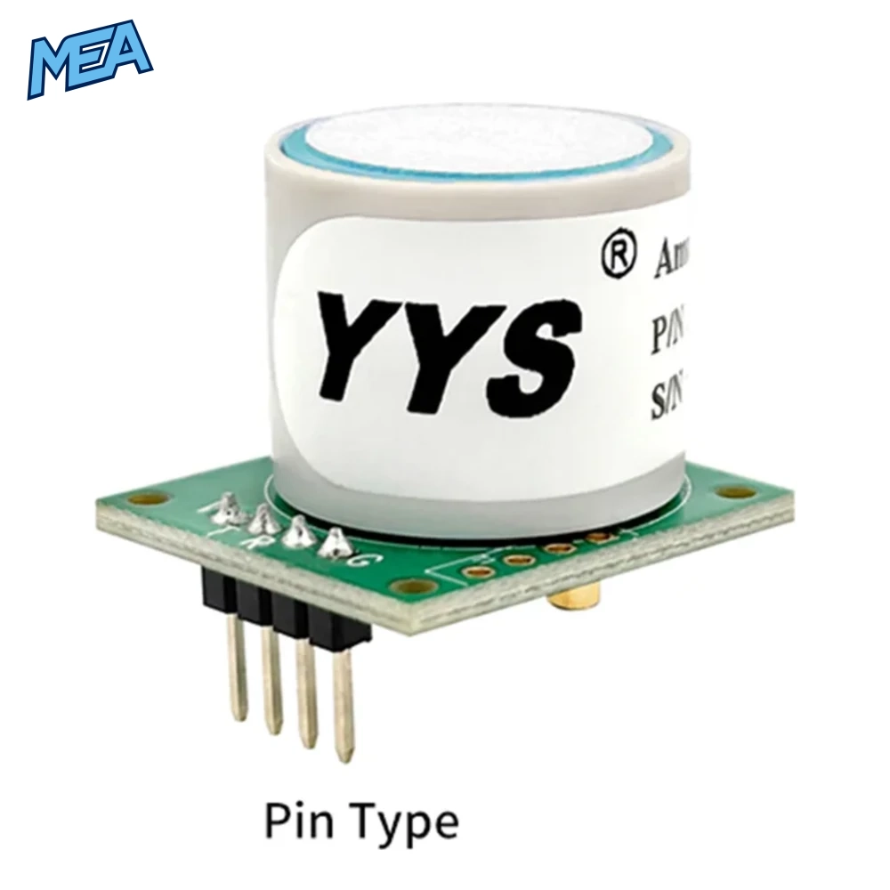 SC4 Electrochemical Gas Sensor Module O2 CO & H2S UART Output Pin Type (New) 8 SC4-H2S hydrogen sulfide electrochemical sensor module pin type