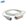Schiller Defigard Touch 7 Adult Hard Shell SpO2 Sensor 3.0m (Masimo SET Technology New) 6 Schiller Defigard Touch 7 adult hard shell SpO2 sensor with 3.0m cable and round connector