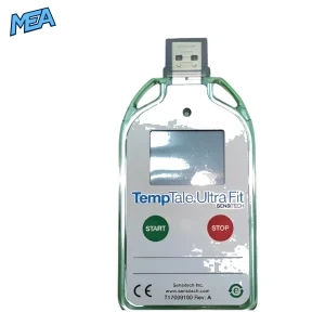 Sensitech TempTale Ultra Fit USB temperature data logger with LCD display and PDF export for cold chain monitoring