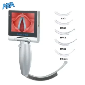 Sensorendo S-VLB Disposable Video Laryngoscope Blade MAC 1 2 3 4 and D-Blade for anesthesia intubation and airway management