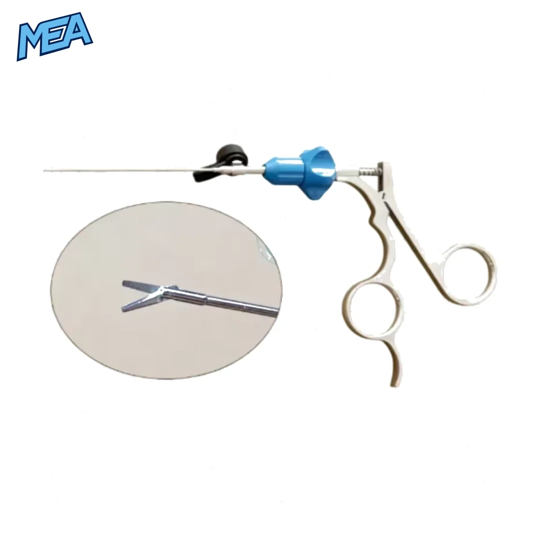 Single action urology forceps stainless steel cystoscope instrument