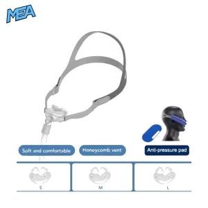 sleep apnea cpap nasal pillows mask with 22mm pipe and 45cm hose