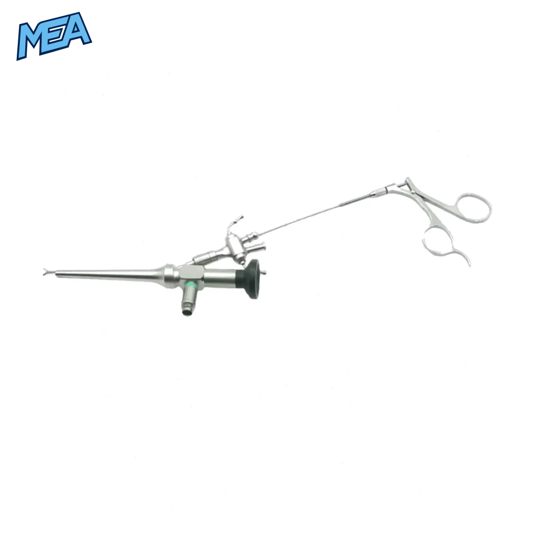 Medical Veterinary Vets Pets Dogs Cats Ear Rigid Endoscope Optics Otoscope Otoscopy Examination Surgery Small Animal Hospital 2 Small Animal Veterinary Ear Endoscope Otoscope with Rigid Optics and Biopsy Forceps