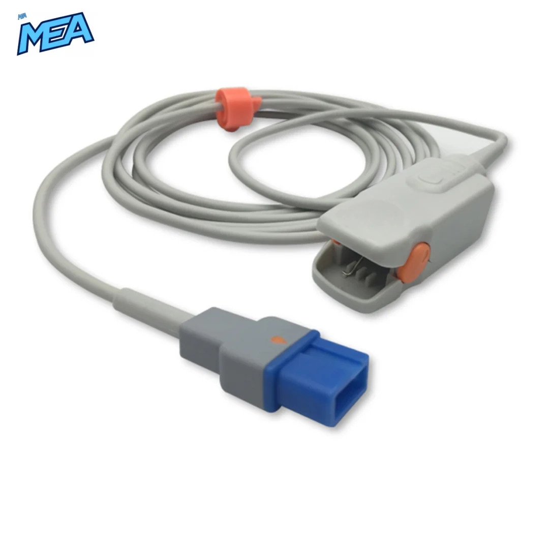 Adult Hard Shell SpO2 Sensor 3.0m for Spacelabs Monitors Reusable, Technology: Nellcor Oxismart 2 Adult Hard Shell SpO2 Sensor 3.0m for Spacelabs Monitors Reusable, Technology: Nellcor Oxismart view 2