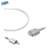 SpO2 Adapter Cable 0.3m for Masimo M-LNCS Sensors (2858)