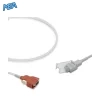 SpO2 Adapter Cable 0.3m for Masimo Rainbow SET Monitors & Nellcor Oxismart Sensors (2365(Red LNC-01))