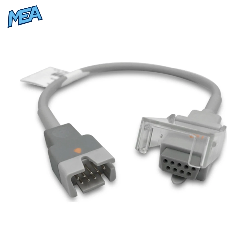 SpO2 Adapter Cable 0.3m for Masimo SET Monitors & Nellcor Oxismart Sensors (M-LNC) 1 SpO2 Adapter Cable 0.3m for Masimo SET Monitors & Nellcor Oxismart Sensors (M-LNC)