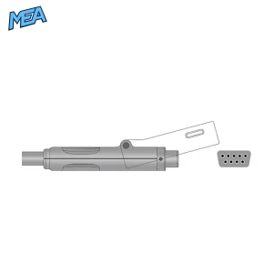 SpO2 Adapter Cable 1.2m for GE Healthcare Monitors & Datex-Ohmeda Sensors (OXY-C1) - view 2
