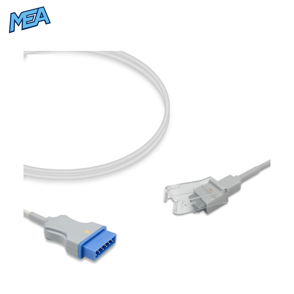 SpO2 Adapter Cable 1.2m for GE Healthcare Monitors & Nellcor Oxismart Sensors (LNC-GE4) 1 SpO2 Adapter Cable 1.2m for GE Healthcare Monitors & Nellcor Oxismart Sensors (LNC-GE4)