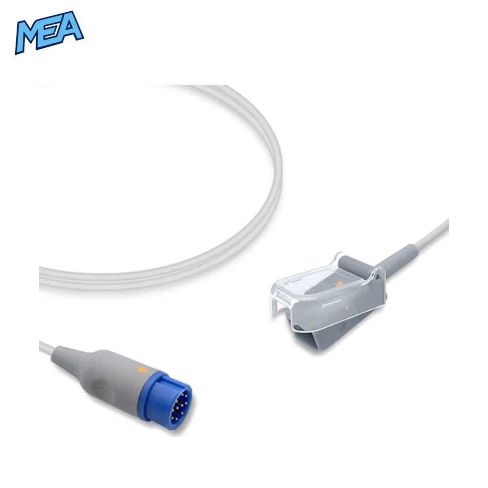 SpO2 Adapter Cable 1.2m for Mindray Monitors & Nellcor Oxismart Sensors (040-001443-00) 1 SpO2 Adapter Cable 1.2m for Mindray Monitors & Nellcor Oxismart Sensors (040-001443-00)