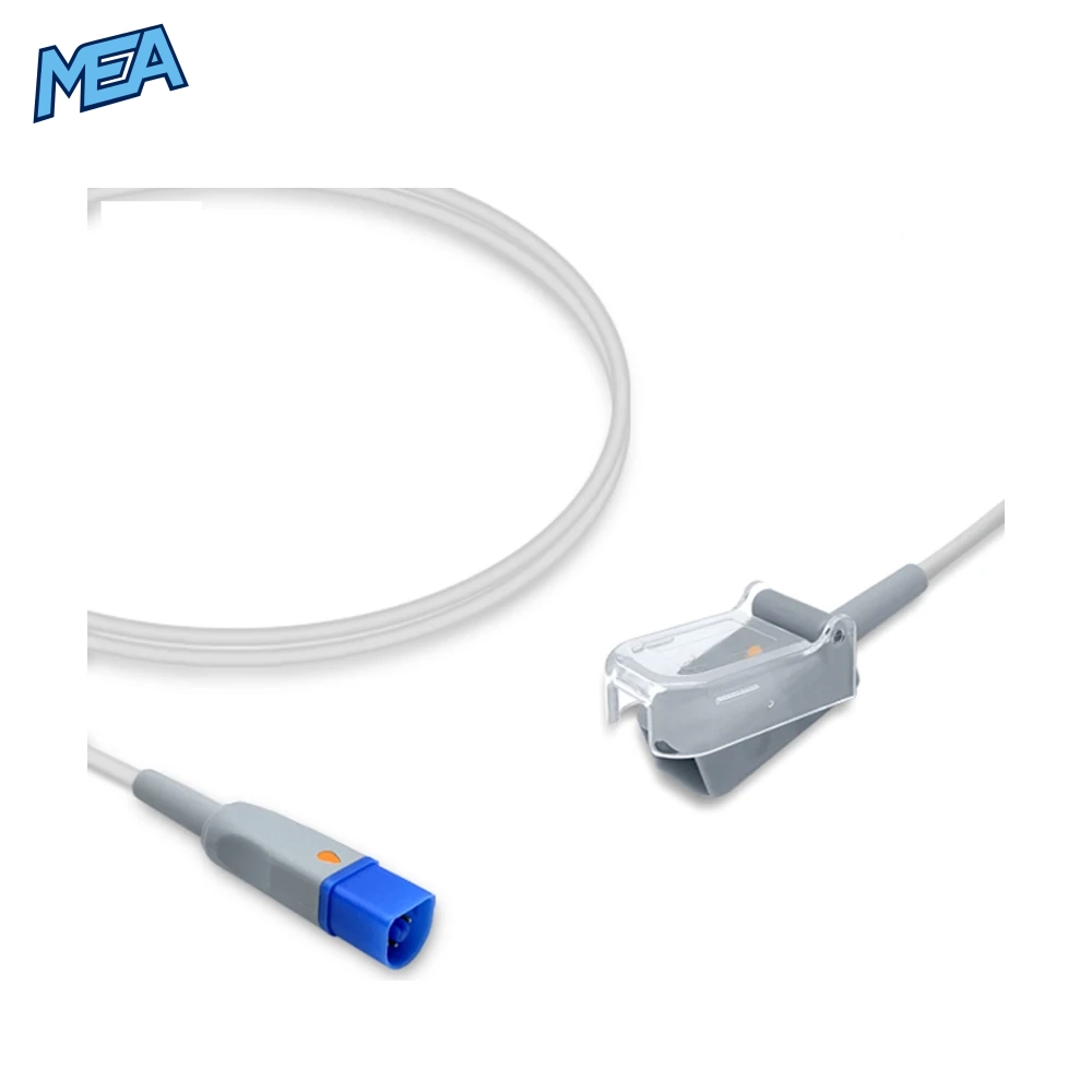 SpO2 Adapter Cable 1.2m for Philips Monitors & Nellcor Oxismart Sensors (M1943A) 4 SpO2 Adapter Cable 1.2m for Philips Monitors & Nellcor Oxismart Sensors (M1943A) - view 3