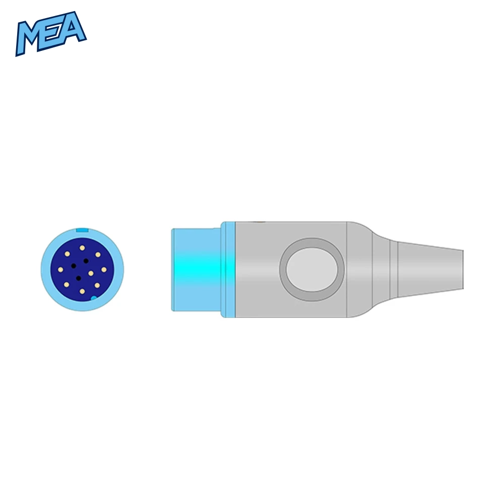 SpO2 Adapter Cable 2.4m for Biolight Monitors & Nellcor Oxismart Sensors (15-031-0007) 4 SpO2 Adapter Cable 2.4m for Biolight Monitors & Nellcor Oxismart Sensors (15-031-0007) - view 3