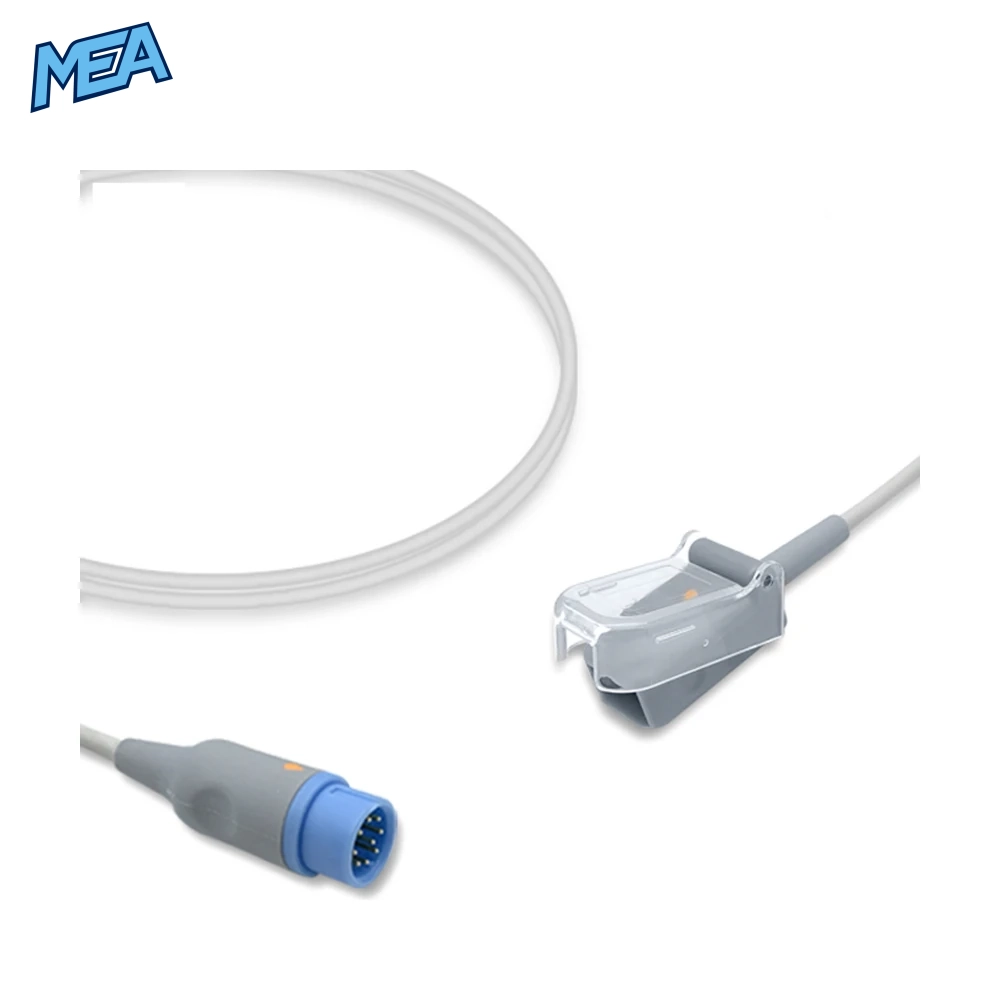 SpO2 Adapter Cable 2.4m for Biolight Monitors & Nellcor Oxismart Sensors (15-031-0007) 1 SpO2 Adapter Cable 2.4m for Biolight Monitors & Nellcor Oxismart Sensors (15-031-0007)