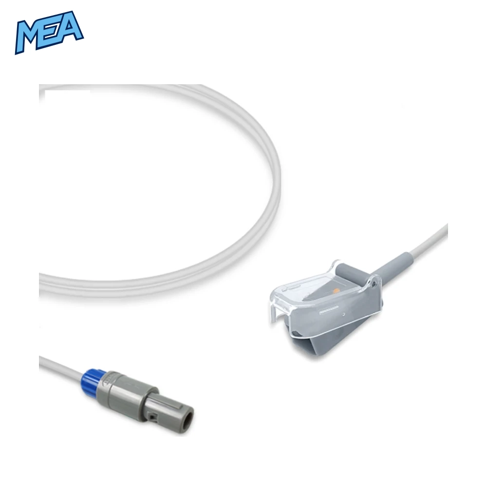 SpO2 Adapter Cable 2.4m for Creative Monitors & Nellcor Oxismart Sensors 1 SpO2 Adapter Cable 2.4m for Creative Monitors & Nellcor Oxismart Sensors