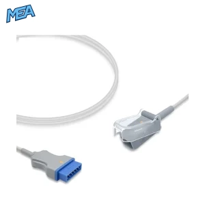 SpO2 Adapter Cable 2.4m for GE Healthcare Monitors & Nellcor Oxismart Sensors (2006644-001)